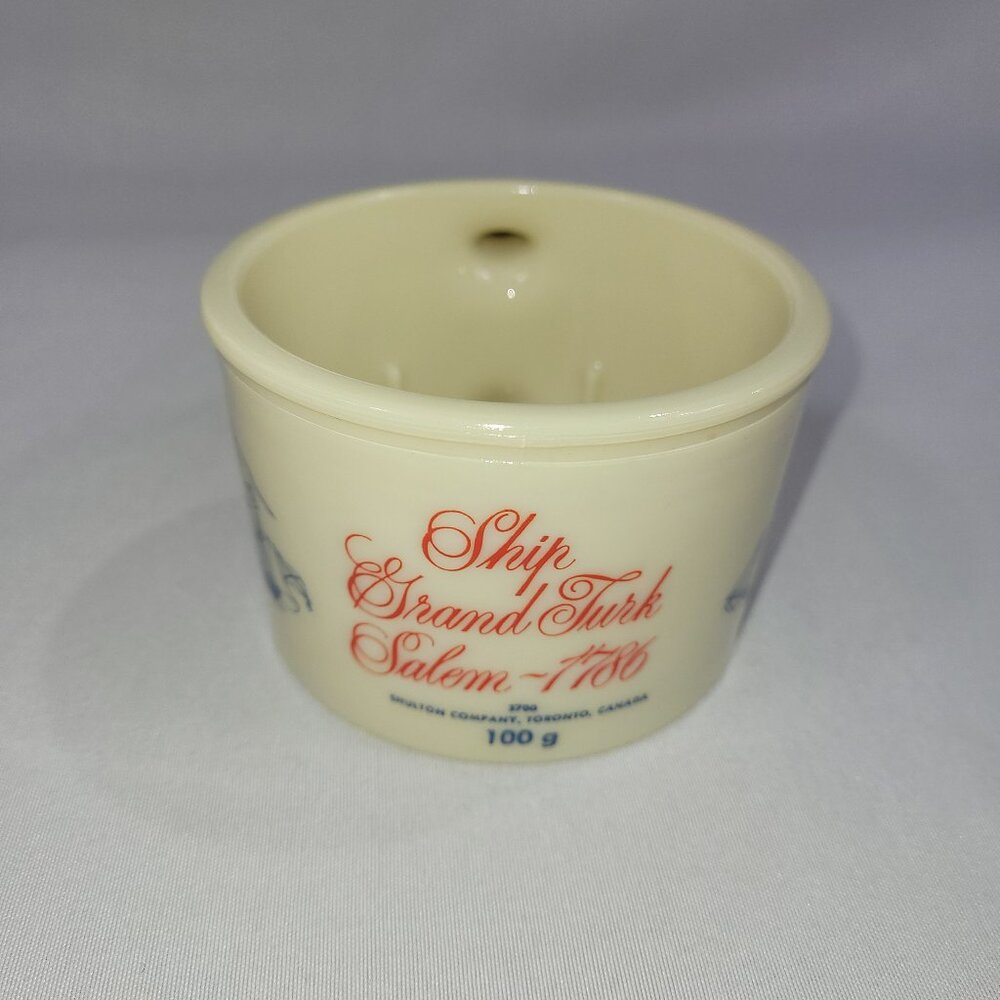 Old Spice Vintage Shaving Mug Cup Ship Grand Turk Salem 1786 by Shulton